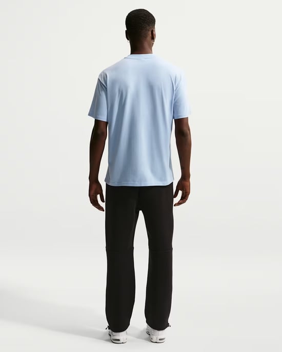 Nike Tech Sportswear Mens Psychic Blue T-Shirts - Image 4