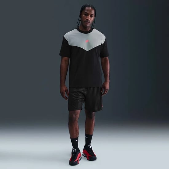 Nike Tech Sportswear Mens Black Grey T-Shirt - Image 3