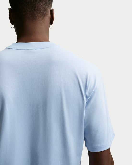 Nike Tech Sportswear Mens Psychic Blue T-Shirts - Image 5