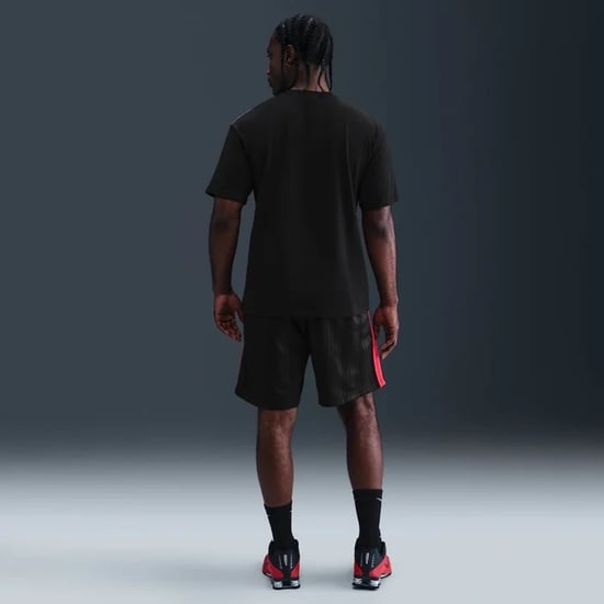 Nike Tech Sportswear Mens Black Grey T-Shirt - Image 4