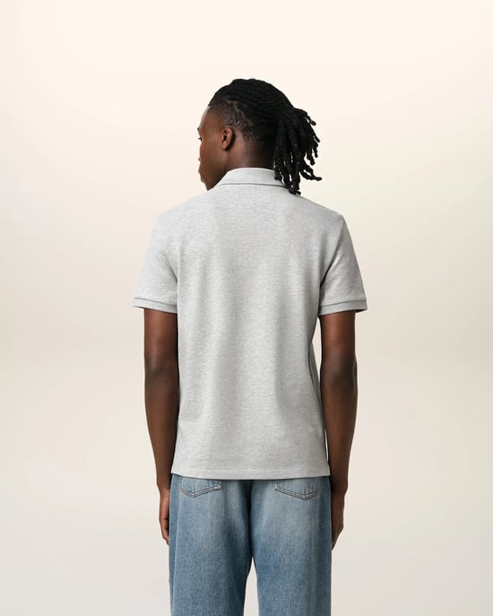 Ami de Coeur Cotton Polo Grey - Image 5