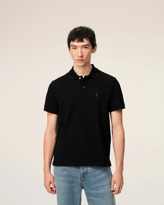 Ami de Coeur Cotton Polo Black  - Image 4