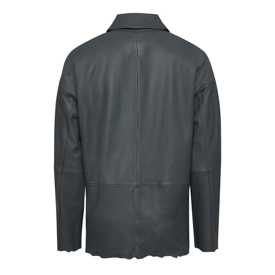 Men's Diesel L Mart B Leather Jacket in Antarctica - Image 2