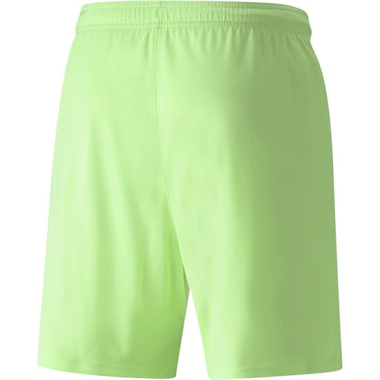 Men's Puma Teamliga Shorts Football Shorts in Fizzy Lime/Blk - Image 2