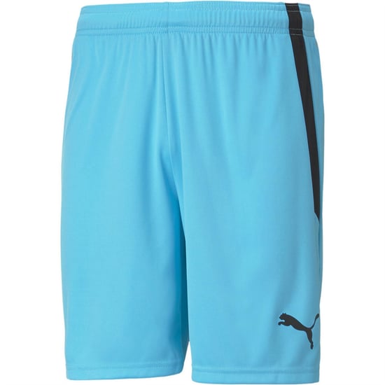 Men's Puma Teamliga Shorts Football Shorts in Blue/Blk - Image 1