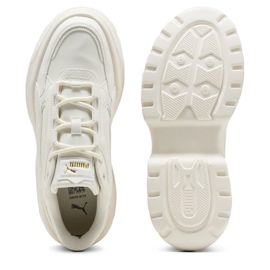 Women's Puma Karmen X Tra Platform Trainers in Frosted Ivory G - Image 3