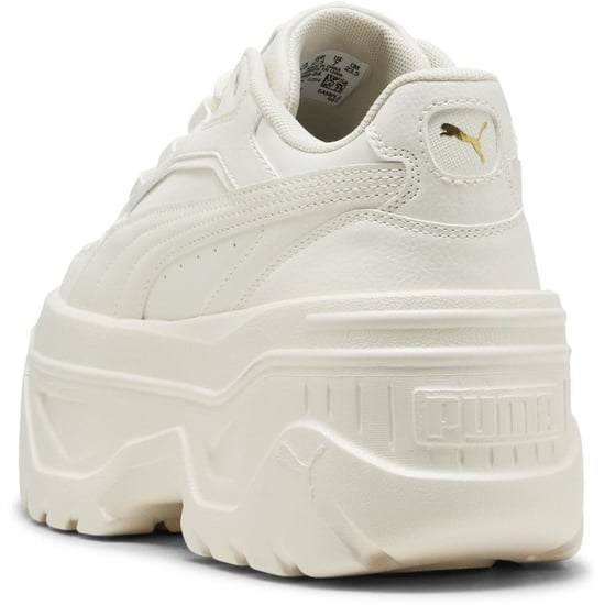 Women's Puma Karmen X Tra Platform Trainers in Frosted Ivory G - Image 5