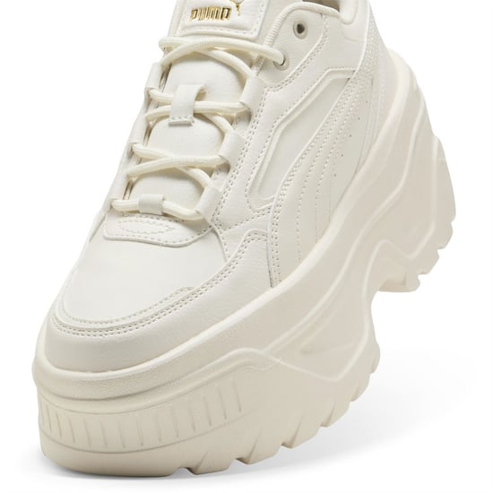 Women's Puma Karmen X Tra Platform Trainers in Frosted Ivory G - Image 6