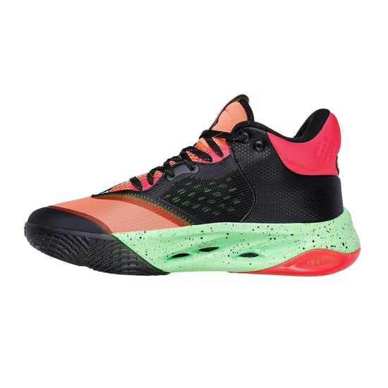 Skechers Skateschoenen van mesh voor heren (Oranje/Groen) - Image 2