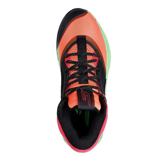 Skechers Skateschoenen van mesh voor heren (Oranje/Groen) - Image 3