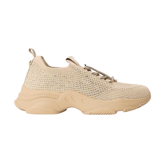 Steve Madden Womens/Ladies Meter Knitted Chunky Flat Trainers (Blush Pink) - Image 1