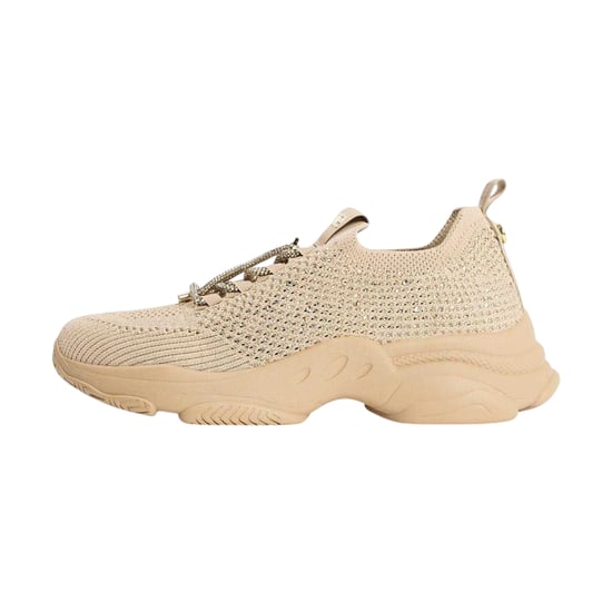 Steve Madden Womens/Ladies Meter Knitted Chunky Flat Trainers (Blush Pink) - Image 2