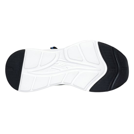 Skechers Bobsbamina Mesh-sportschoenen voor kinderen (Wit/zwart/blauw) - Image 3