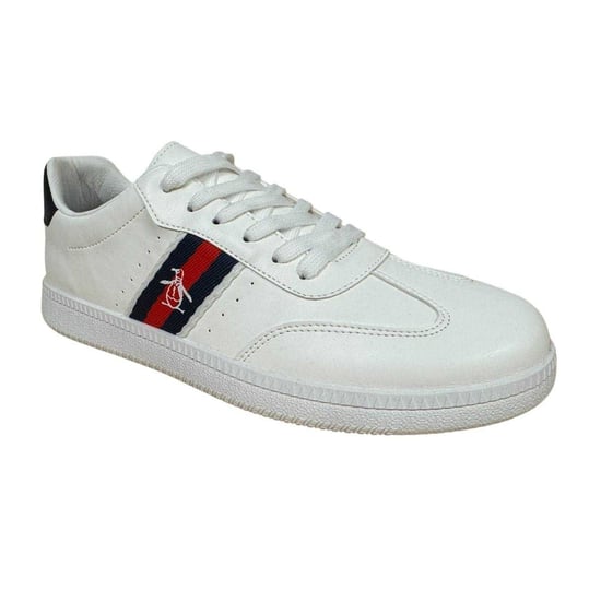 Original Penguin Heren Platte Trainers (Wit) - Image 3