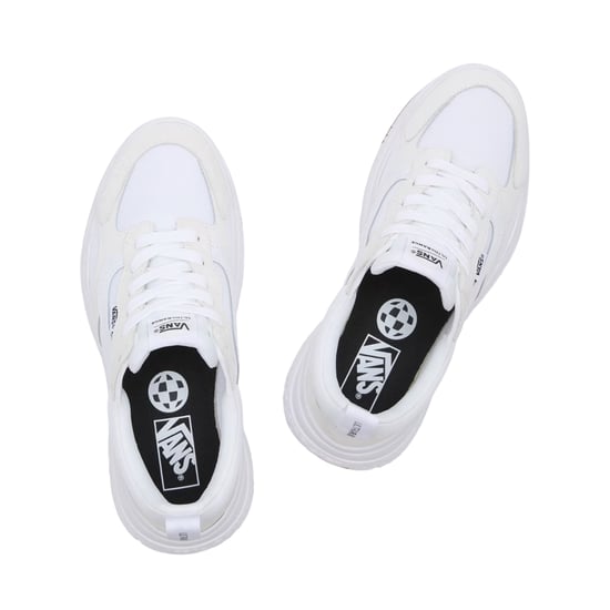 Vans Mens UltraRange Neo VR3 Suede Lace Up Court Shoes (White) - Image 3