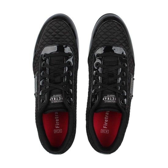 Firetrap Heren Dr Domello Gequiltte Sneakers (Zwart) - Image 4