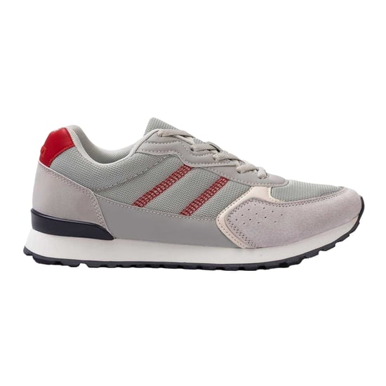 Donnay Mens Bob Trainers (Light Grey) - Image 1