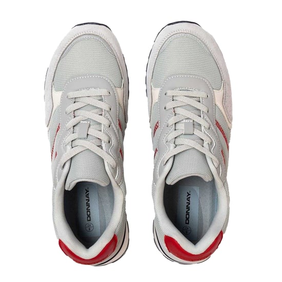 Donnay Mens Bob Trainers (Light Grey) - Image 3