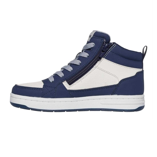 Skechers Childrens/Kids Fleece Lined High Top Trainers (Navy/Tan) - Image 2
