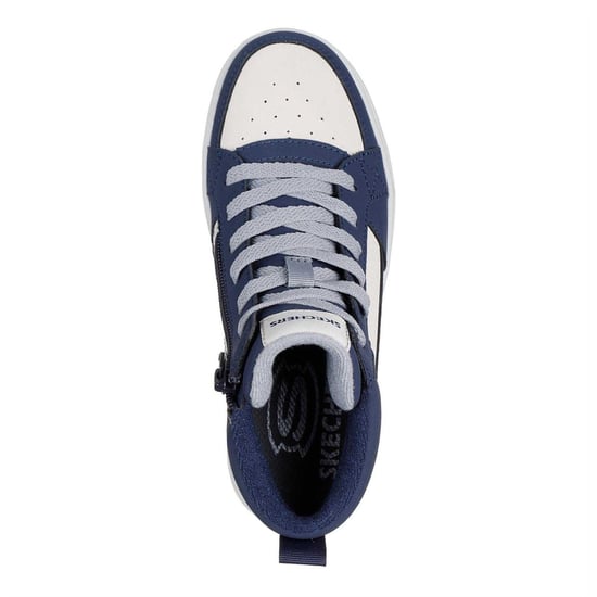 Skechers Childrens/Kids Fleece Lined High Top Trainers (Navy/Tan) - Image 3