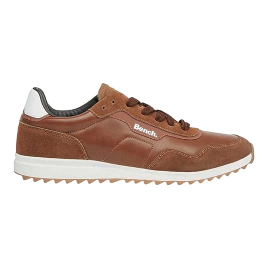 Bench Heren Brooke suède platte sportschoenen (Tan) - Image 1
