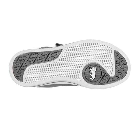 Lonsdale Latimer leren sportschoenen voor kinderen (Grijs) - Image 4