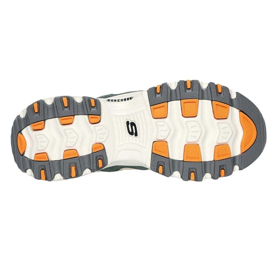 Skechers DLites Classic-sportschoenen voor kinderen (Uit Wit/Groen) - Image 4