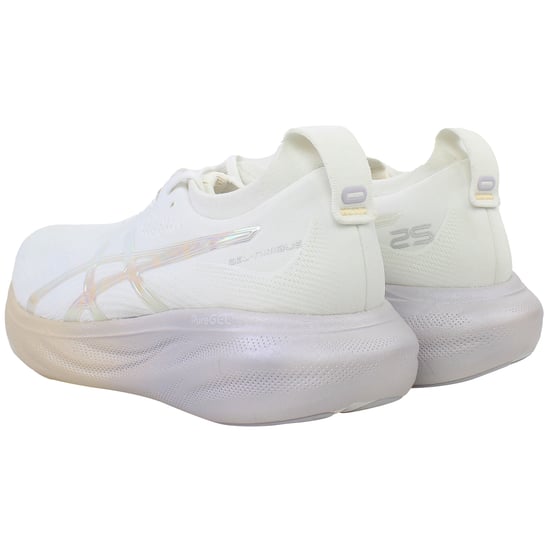 Asics Gel-Nimubs 25 Anniversary Womens White Running Shoes - Image 3