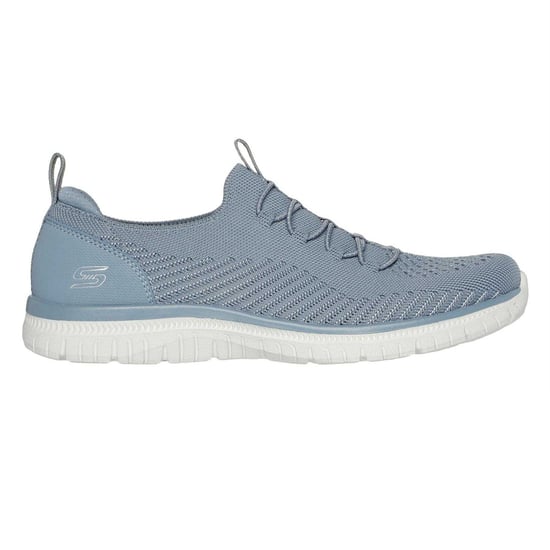 Skechers Virtue gebreide instapsneakers voor dames (Blauw) - Image 1
