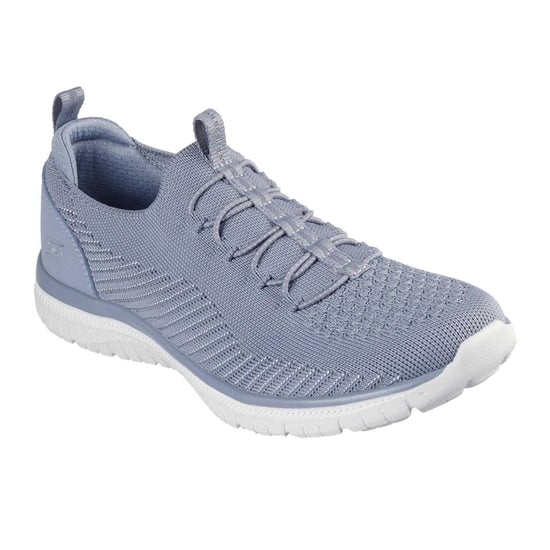 Skechers Virtue gebreide instapsneakers voor dames (Blauw) - Image 5