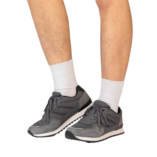 Donnay Mens Bob Trainers (Dark Grey) - Image 4