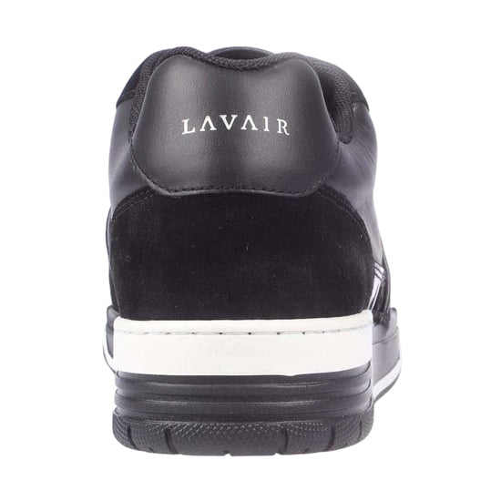 Lavair Heren-sneakers van Vadum-nappaleer (Wit, Zwart) - Image 2