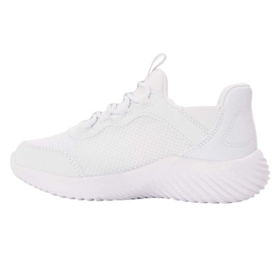 Skechers Bounder Brisk Burst Mesh Slip-In-sneakers för barn (Vit) - Image 2