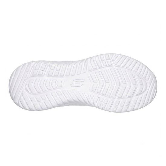 Skechers Bounder Brisk Burst Mesh Slip-In-sneakers för barn (Vit) - Image 3