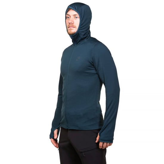 Heren Soft Fleece Top Hoodie met Volledige Rits en Duwlussen voor Wandelen - Image 4
