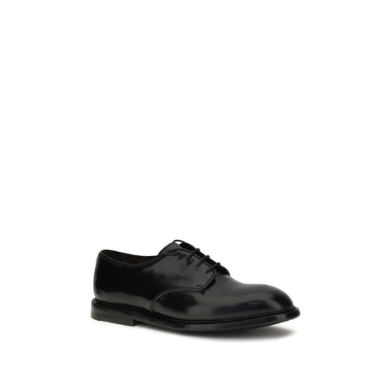 Premiata Zwarte Kalfsleren Bos Taurus Oxfords en Derbies - Image 2