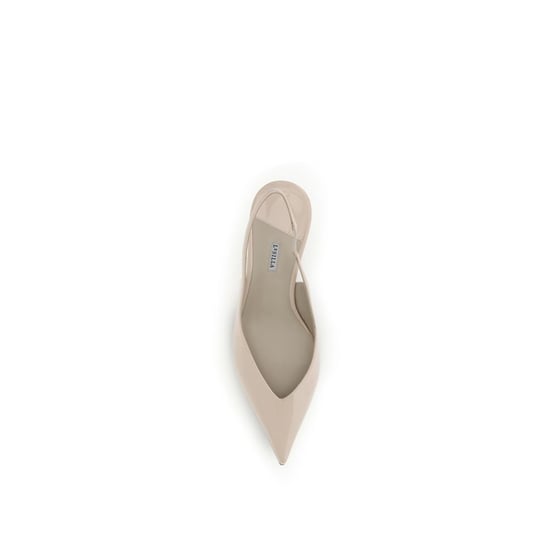 LE SILLA Multicolor Kalfsleder Bos Taurus Mid Heel Pumps - Image 4
