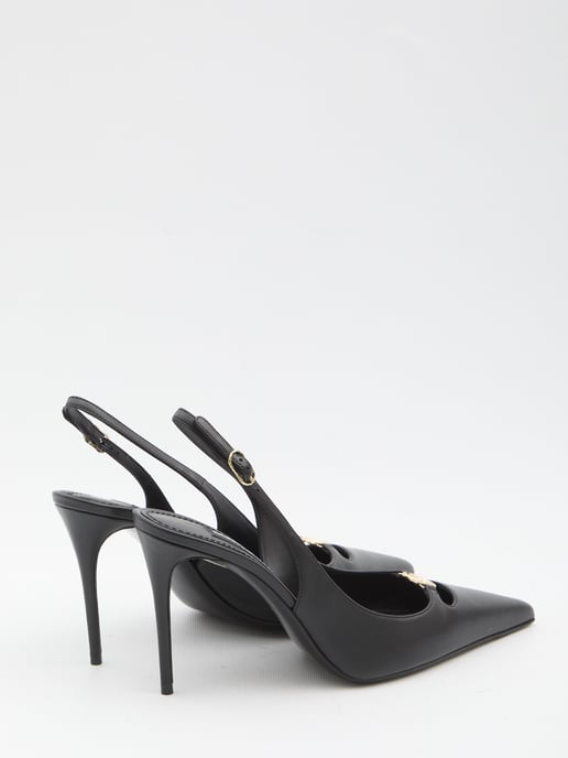 Slingback Pumps in zijde nappa - Image 3