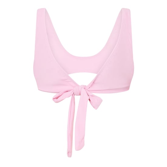 Brave Soul Bikinitop voor dames met overslag aan de voorkant (Roze) - Image 2