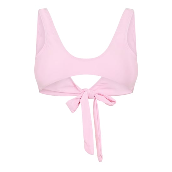 Brave Soul Bikinitop voor dames met overslag aan de voorkant (Roze) - Image 3