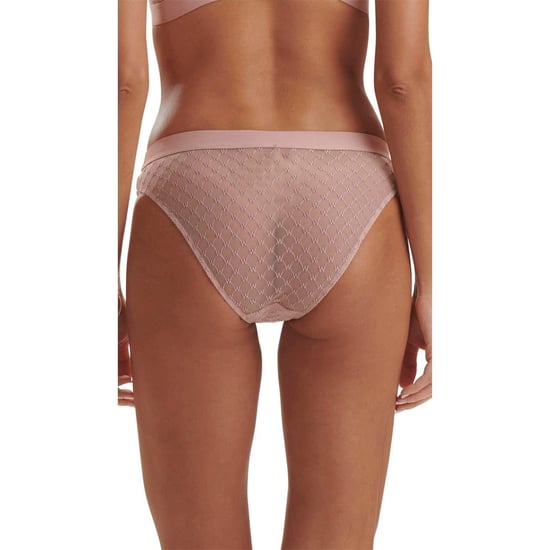 Wolford Bikinibroekjes met monogram en kant voor dames (Roze) - Image 2