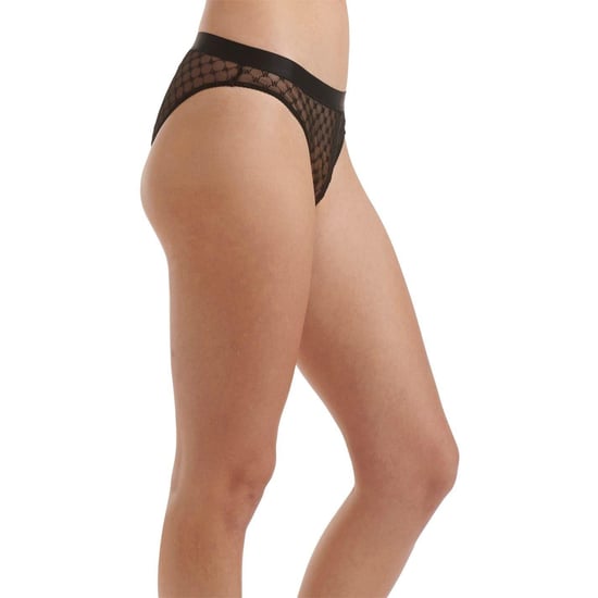 Wolford Bikinibroekjes met monogram en kant voor dames (Zwart) - Image 3