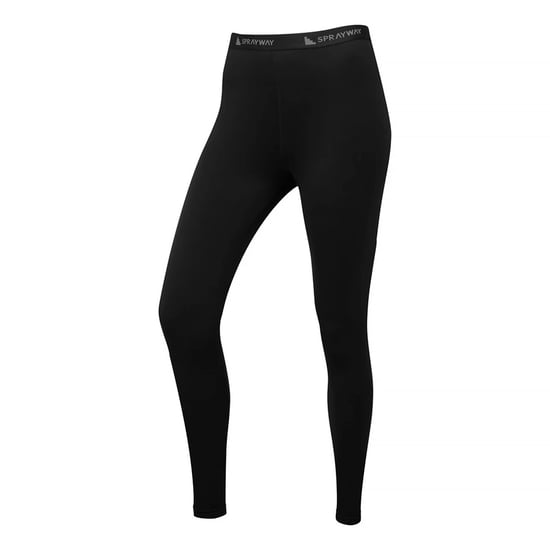 Damer Termisk Mjuk Fleece Baslager Leggings för Vintervandring och Löpning - Image 1