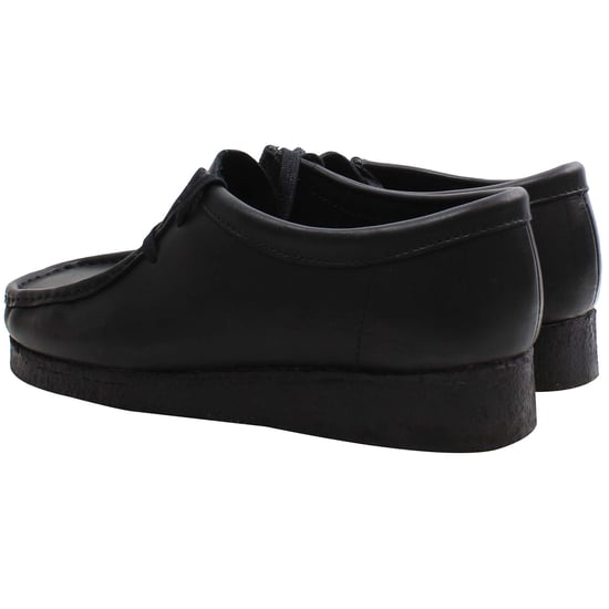 Clarks Wallabee Womens Black Boots - Image 3