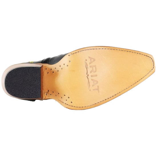 Ariat Dixon Floral Wester Womens Black Boots - Image 5