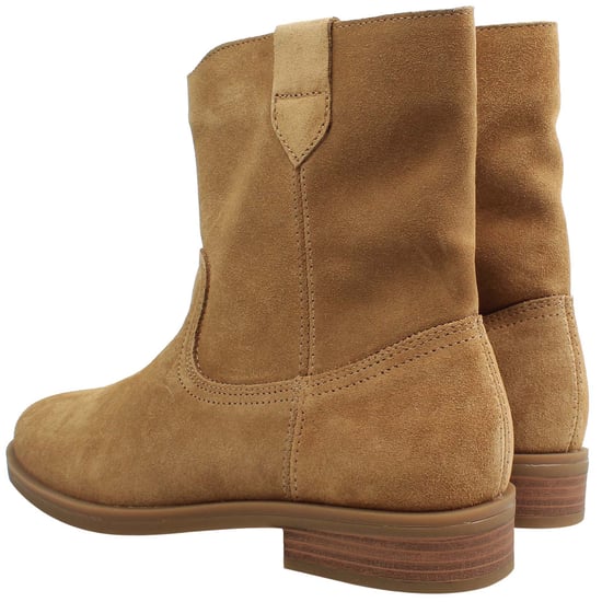 Clarks Memi Womens Tan Mid Boots - Image 3