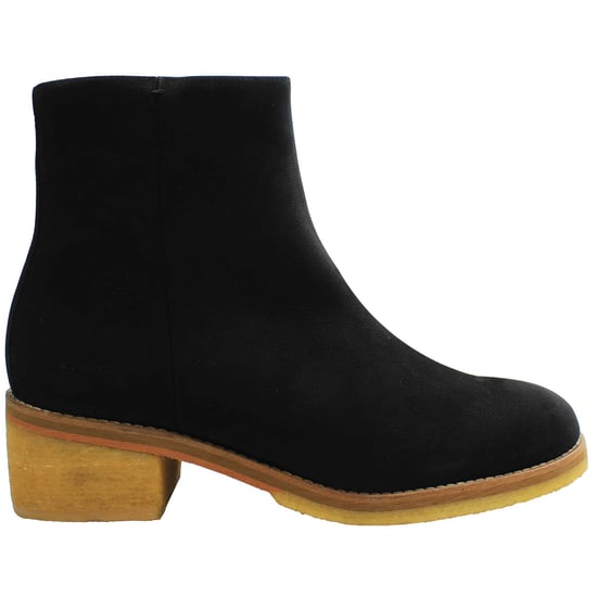 Clarks Amara Crepe Womens Black Ankle Boots - Image 1