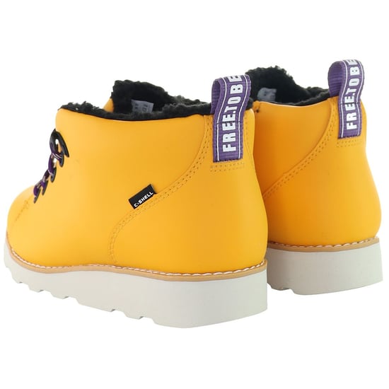 Clarks Tor Hiker Kids Yellow Boots - Image 3