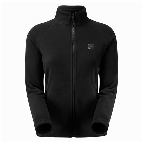 Womens Lightweight Fleece Jacket with Zipped Pockets and Fitted Warm Collar - Image 1