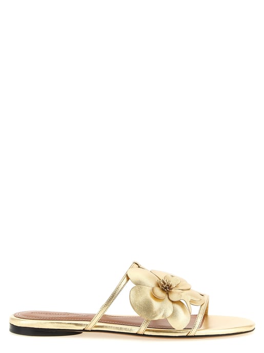 Zimmermann Gouden Leren Slippers - Image 1